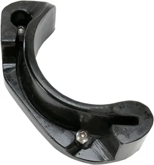 Protector cárter-guía cadena en poliamida - cárter de poliéster negro <span style="color: red;font-size: 0,5em">- ALMACEN USA-</span>