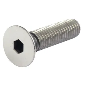 Allen de cabeza plana pulido ac 10/32 x 3/8 <span style="color: red;font-size: 0,5em">- PEDIDO ESPECIAL -</span>