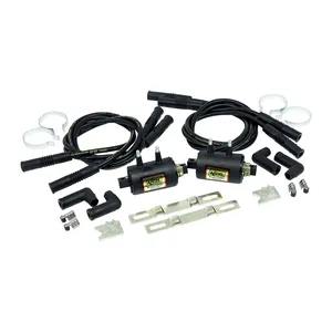 Accel, kit 'Super Coil' Universal negro, 2 bobinas. 12V/3 Ohm