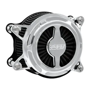 Vance & Hines, conjunto de filtro de aire VO2 Blade. Cromado