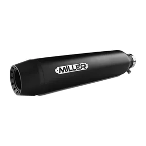 Miller, Hunter silenciadores slip-on. Euro 3. Negro mate