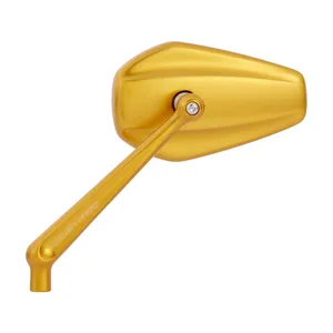 Arlen Ness, espejo billet Mini stocker izquierdo dorado