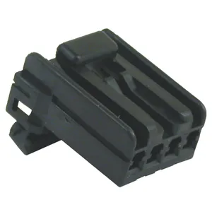 NAMZ, conector AMP Multilock. Negro, hembra, 4 pines