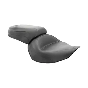 Asiento individual Mustang wide touring vintage negro liso <span style="color: red;font-size: 0,5em">- PEDIDO ESPECIAL -</span>