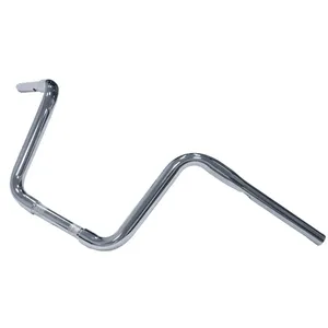 Apehanger de cuerpo estrecho de 1-1/4", elevación de 11", cromo