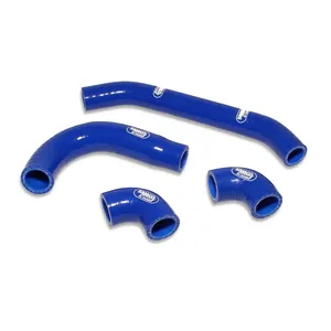 Kit de mangueras de radiador - manguitos HVA EC250 azul