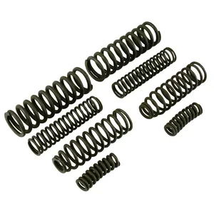 Juego de 8 resortes de alta resistencia para horquillas Springer antiguas. Negro mate