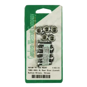 Kit de tornillos para disco de freno, cabeza plana <span style="color: red;font-size: 0,5em">- PEDIDO ESPECIAL -</span>