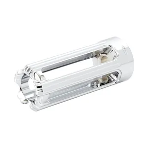 Arlen Ness, estriberas de freno/cambio de 10 calibres. Cromadas