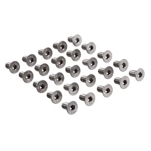 Perno allen de cabeza plana M6 x 12mm, acero inoxidable