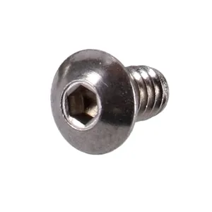 Perno de cabeza cilíndrica 10/32 x 1/2 pulg acero inoxidable