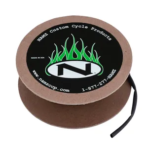 NAMZ, tubo termorretráctil. Rollo de 25 pies, 3/16" (4.76mm). Negro