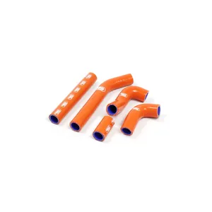 Kit de mangueras de radiador - manguitas silicona naranja