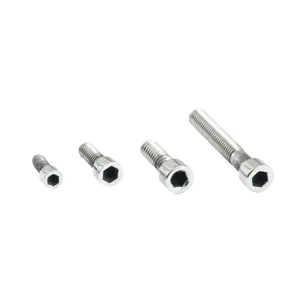 Perno allen, acero inoxidable pulido 10/32 x 1 1/4