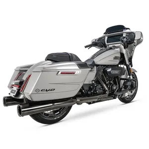 Vance & Hines, silenciadores slip-on Hi-Output de 4.5". Cromo oscuro