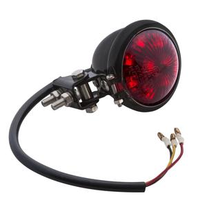 Motone, Luz trasera LED. Negro/Inoxidable