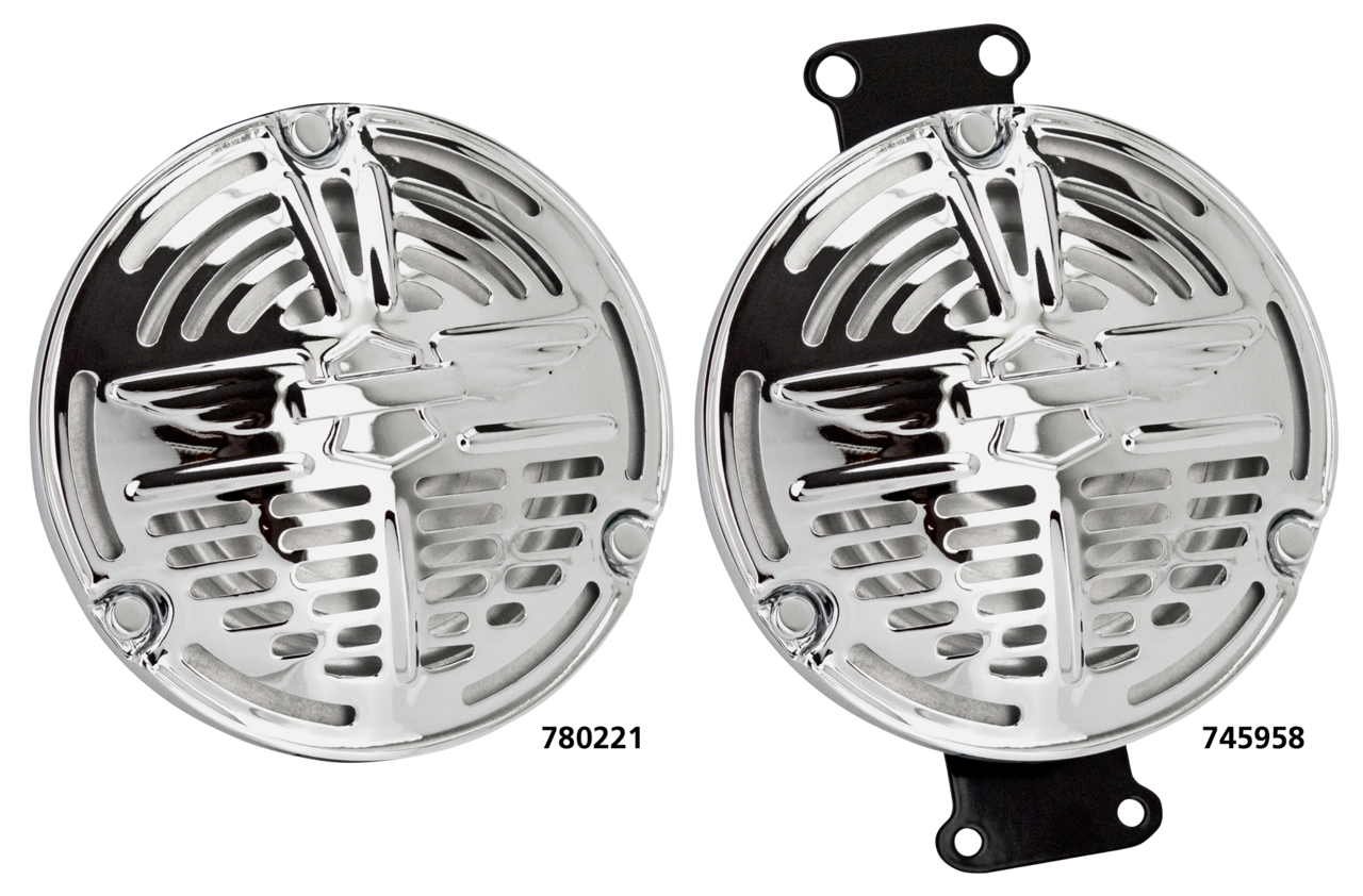 Claxon estilo vintage para motocicleta Harley-Davidson
