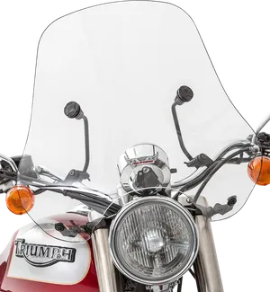 S-08 Sport Shield - Parabrisas Touring transparente 20"