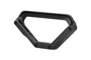 Portaequipajes lateral derecho V-LOC instalado en motocicleta