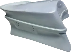 Parte inferior del maletero superior Wail Tail para motocicleta