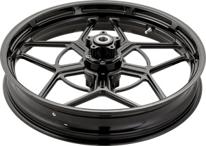 Par de ruedas forjadas Arlen Ness Speed 5 negras