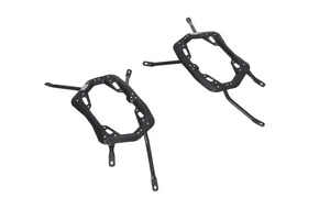 Portaequipajes lateral negro para Harley-Davidson