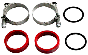 Kit de abrazadera para colector de admisión de motocicleta