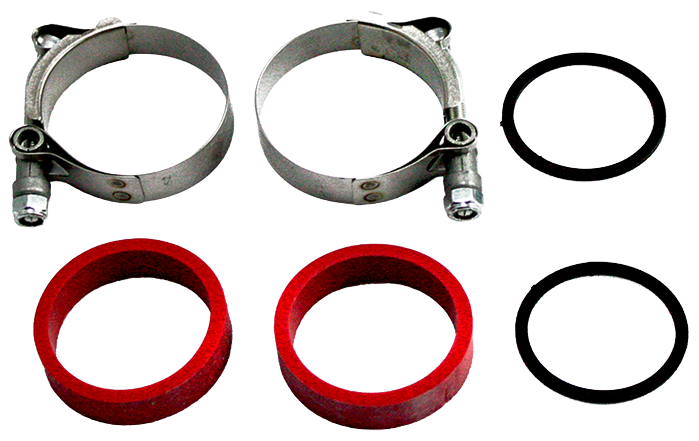 Kit de abrazadera para colector de admisión de motocicleta