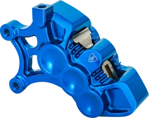 Pinza de freno monoaxial metálica para motocicleta