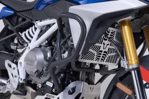 Barra de protección metálica para motocicleta estilo custom