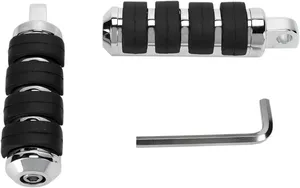 Reposapiés trasero metálico para motocicleta Harley-Davidson