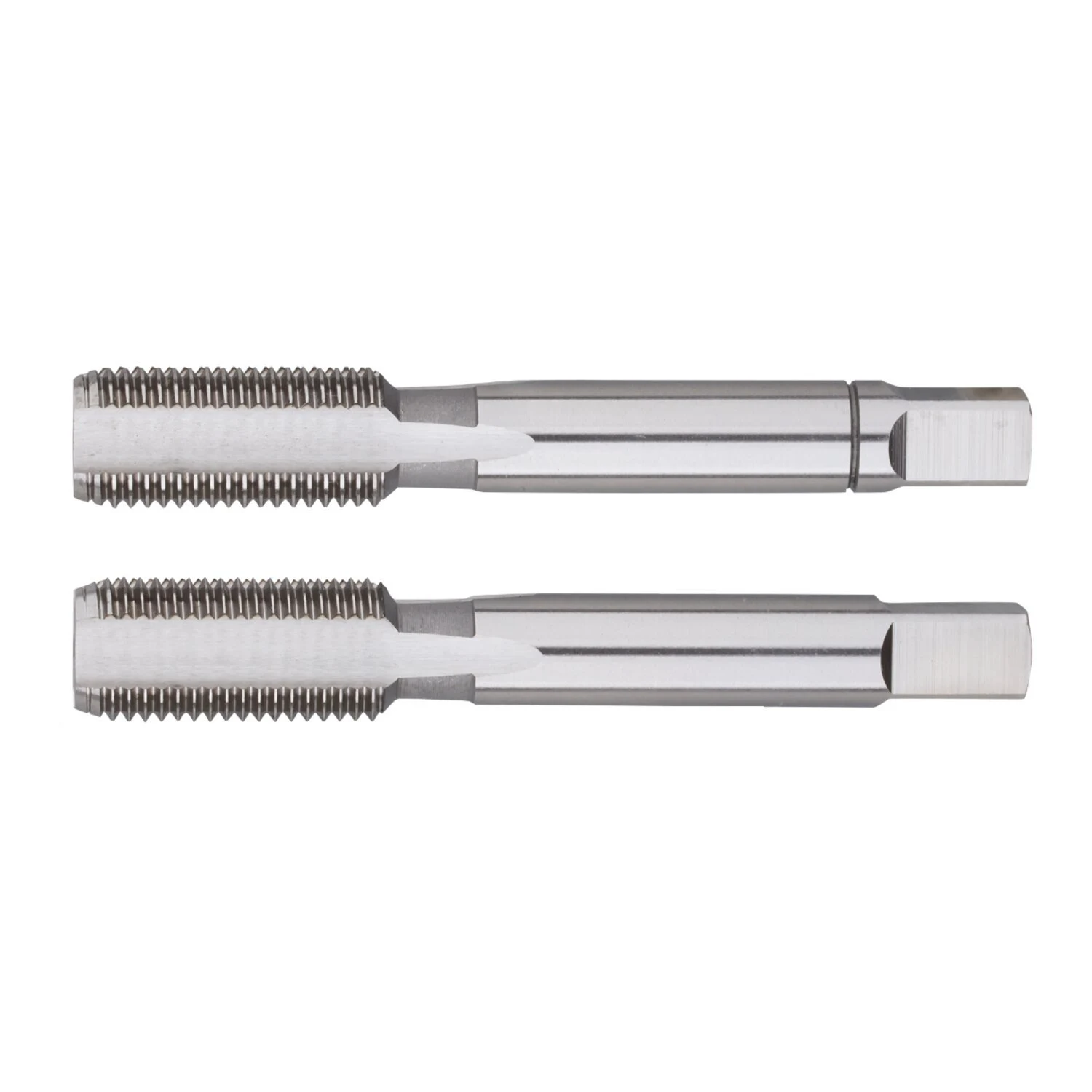 Juego de dos machos de rosca a mano Rotec HSS UNF 1 pulgada-12