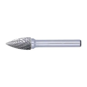 Fresa rotativa de carburo tipo G con diámetro de cabeza de 9.6mm