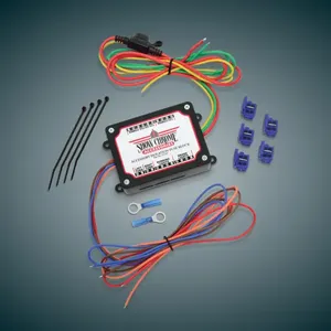 Bloque de fusibles electrónico negro para Harley-Davidson