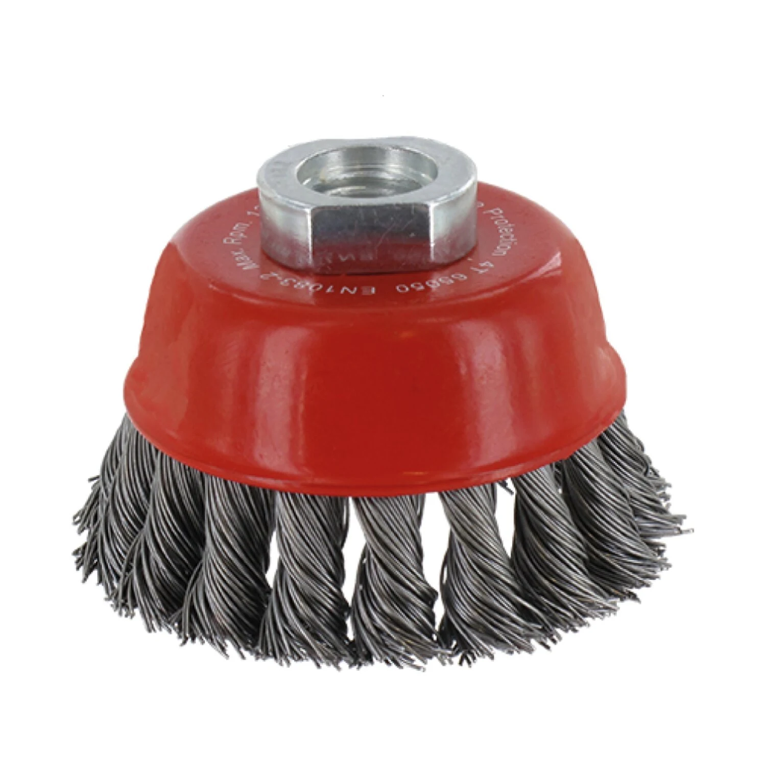 Cepillo de alambre trenzado endurecido Rotec tipo M14 WB0