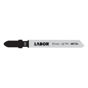 Sierra caladora Labor HSS para metal de 32 TPI y 76 mm de longitud